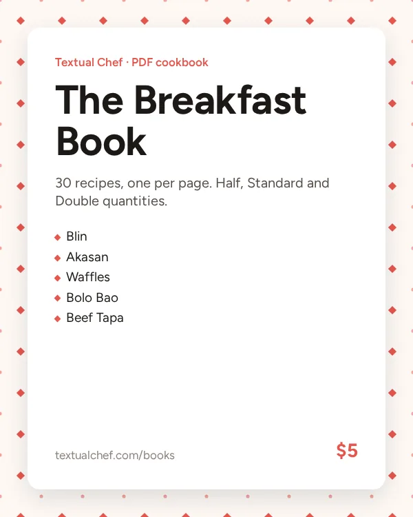 The Breakfast Book cover