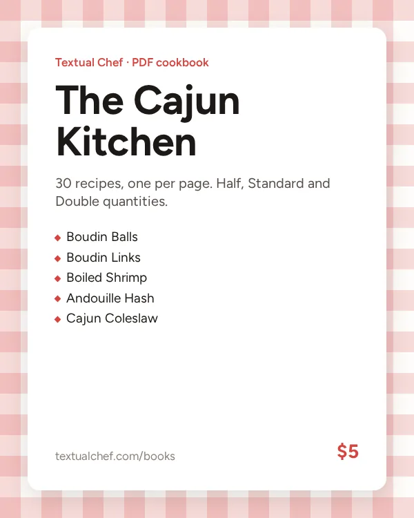 The Cajun Kitchen cover