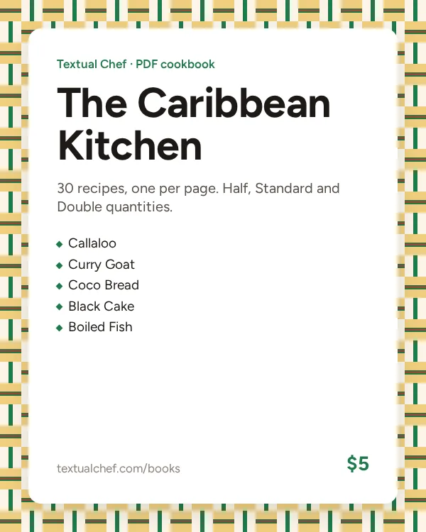 The Caribbean Kitchen cover