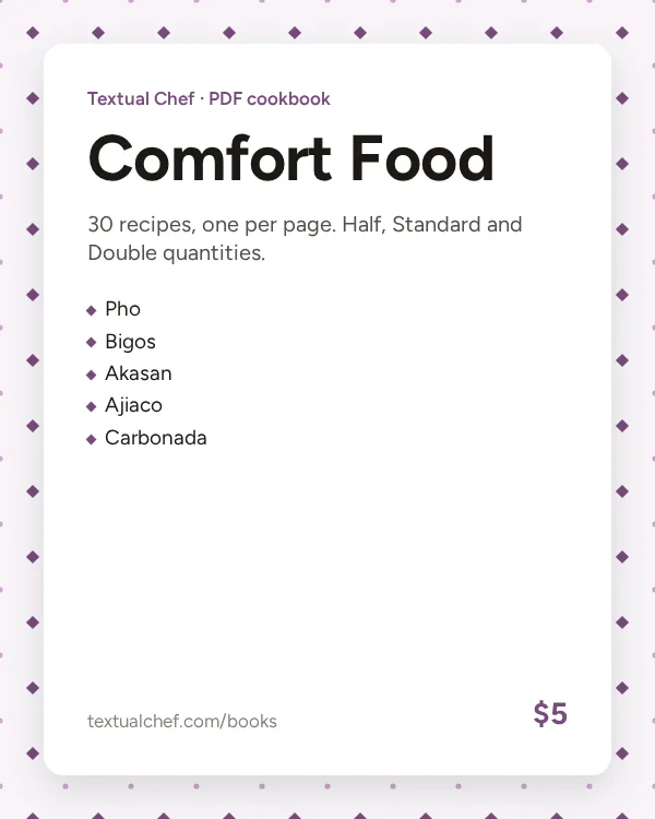 Comfort Food cover
