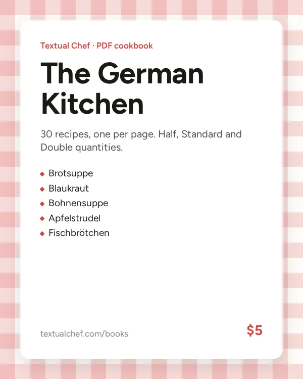 The German Kitchen cover