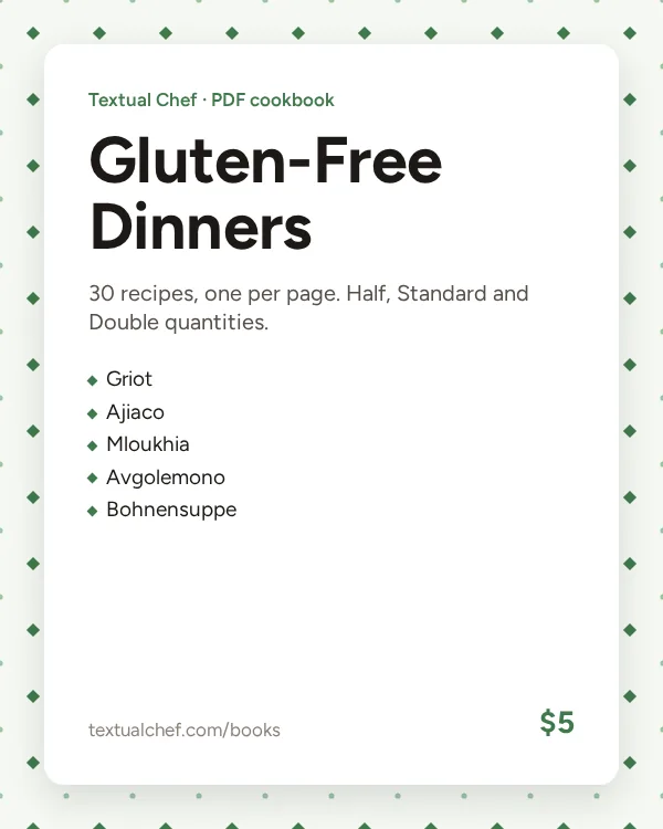 Gluten-Free Dinners cover