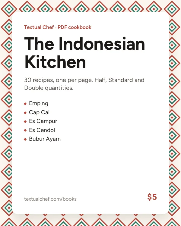 The Indonesian Kitchen cover