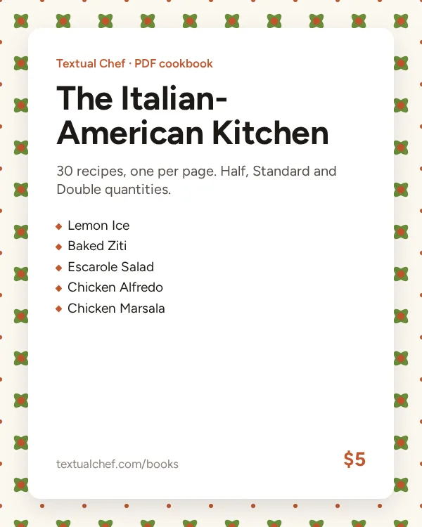 The Italian-American Kitchen cover