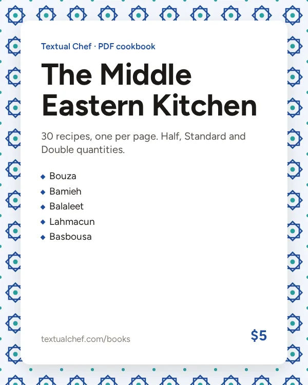 The Middle Eastern Kitchen cover