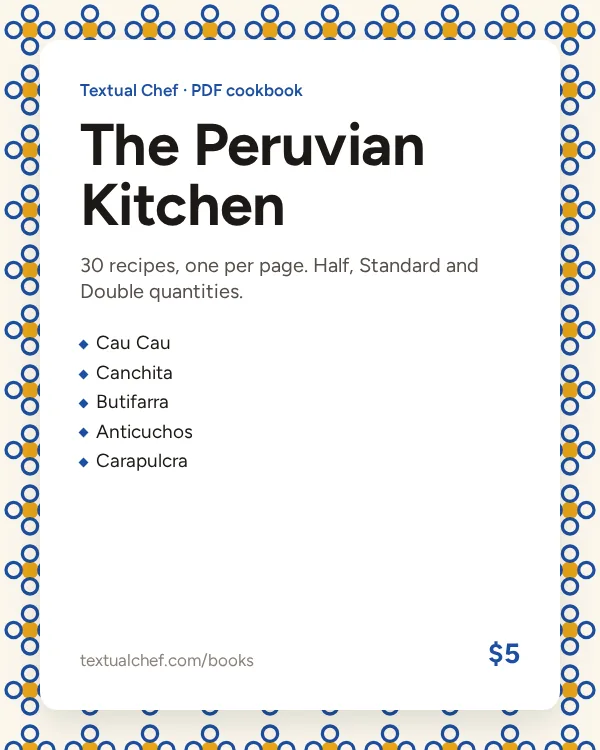 The Peruvian Kitchen cover