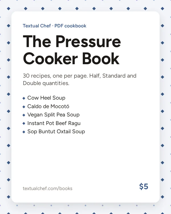 The Pressure Cooker Book cover
