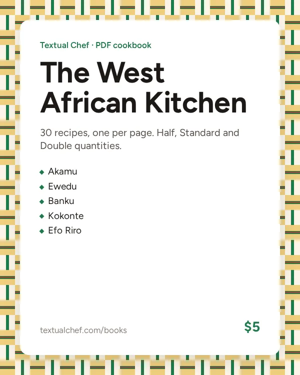 The West African Kitchen cover
